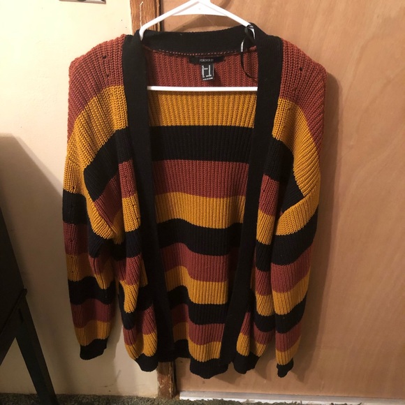 Sweaters - Multicolored cardigan